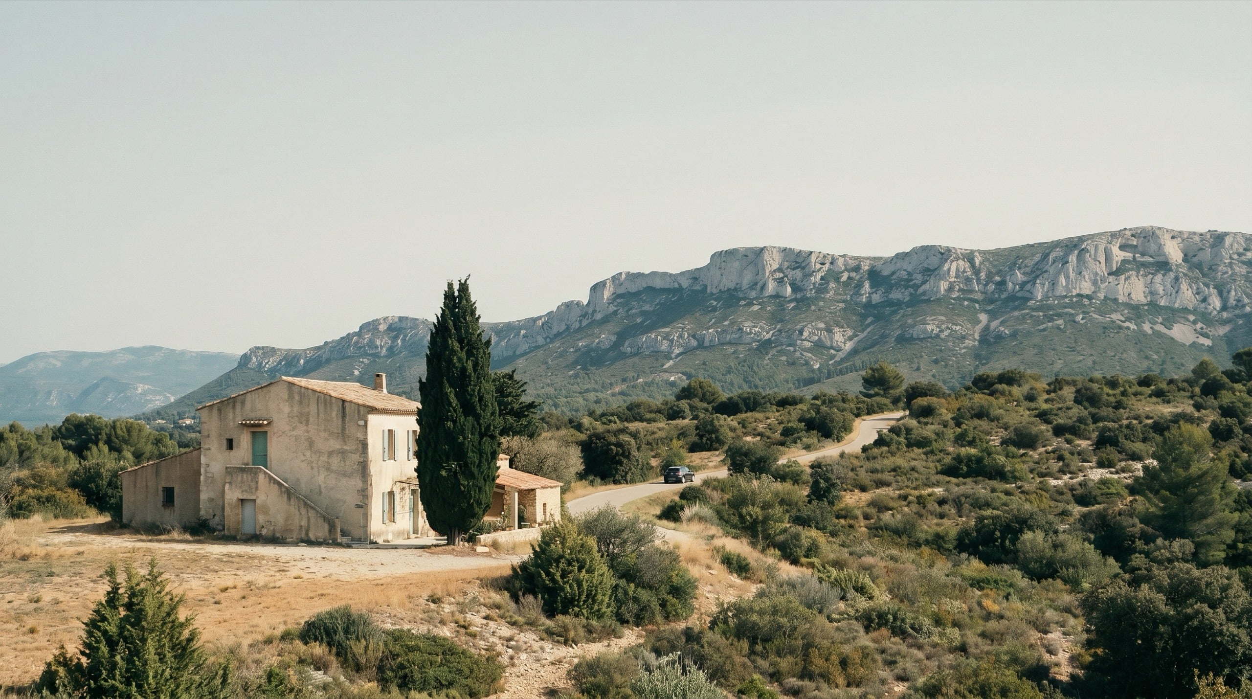 Aubagne — vue de la commune desservie par Bioclean Automobiles